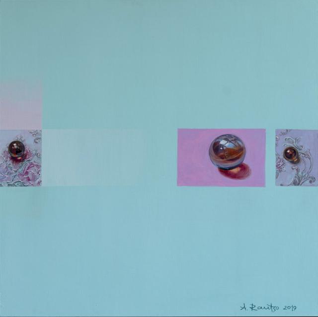 Klaaskuulimäng 11 (2019)
70x70 cm