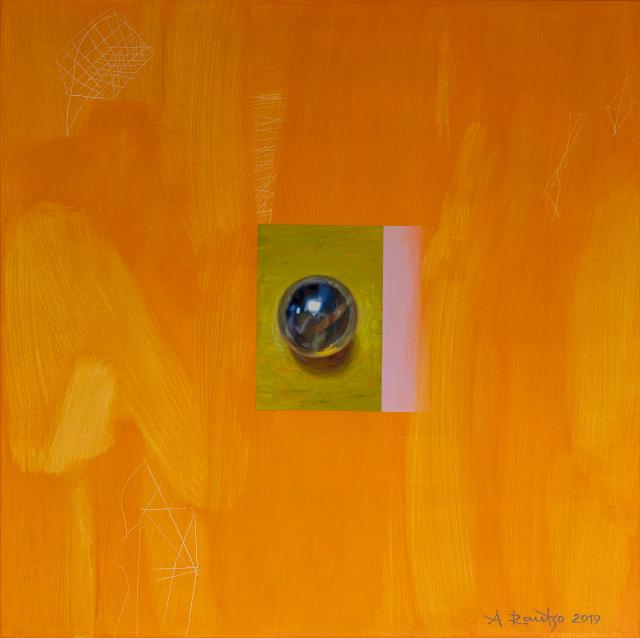 Klaaskuulimäng 12 (2019)
70x70 cm