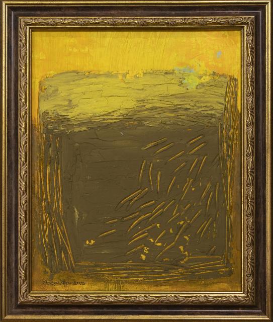 Taevas kollane (akrüül, 2025)
35x29cm