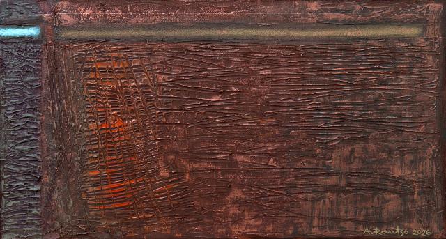 Piiri peal (akrüül, 2026)
28x53 cm
